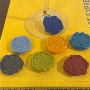 Funny Wine Glass markers- suction